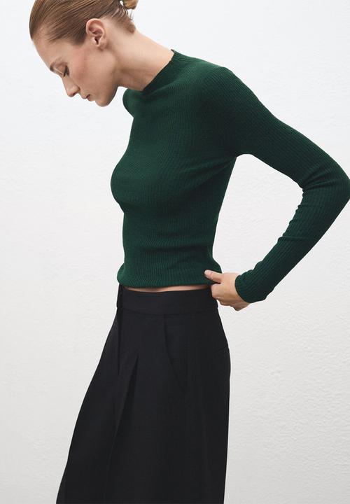 MANGO - Sweater agustina - dark green