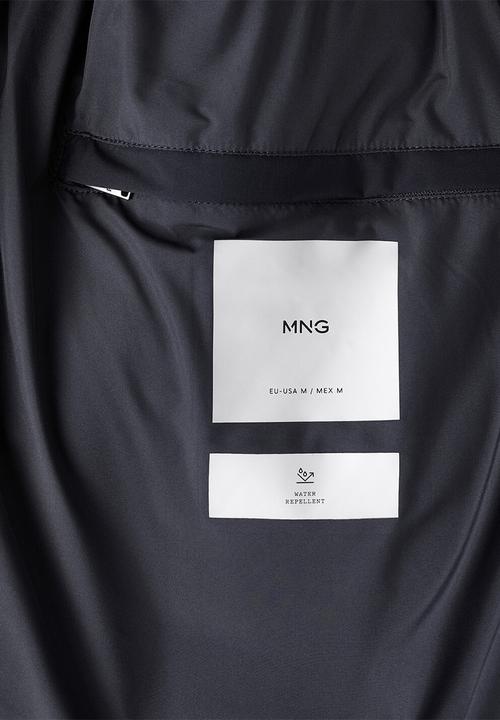 MANGO - Anorak Alonso - Navy