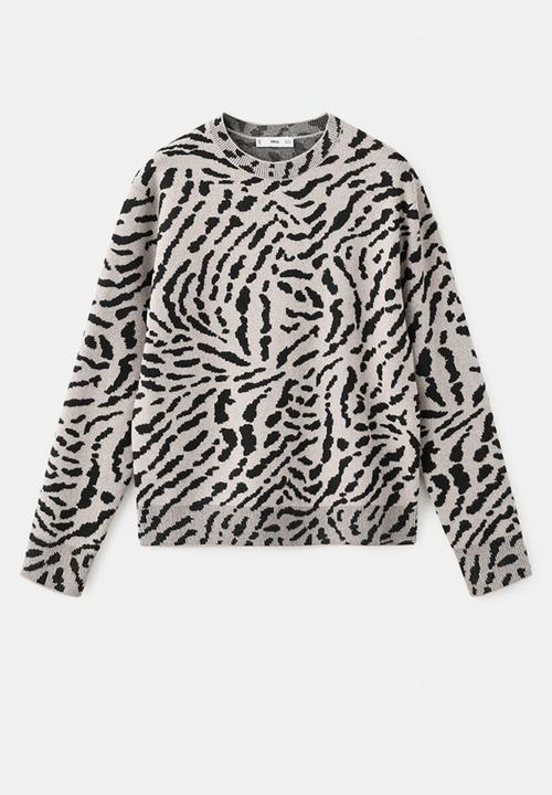 MANGO - Sweater felina - medium brown