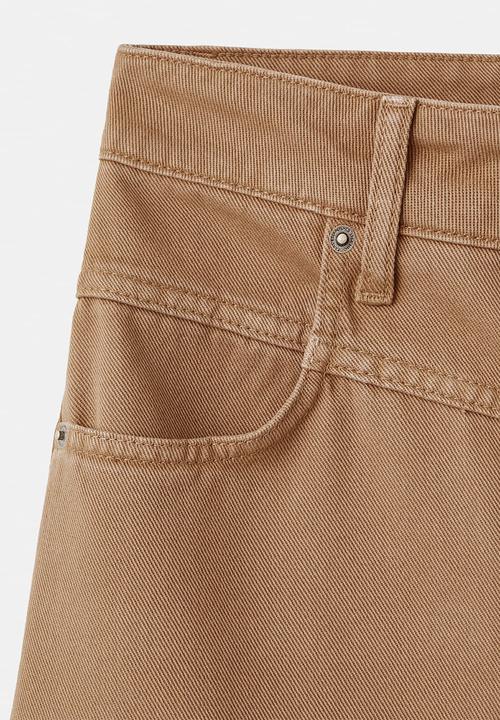 MANGO - Jeans blair - brown