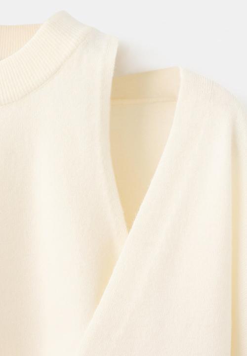 MANGO - Sweater duplex - light beige