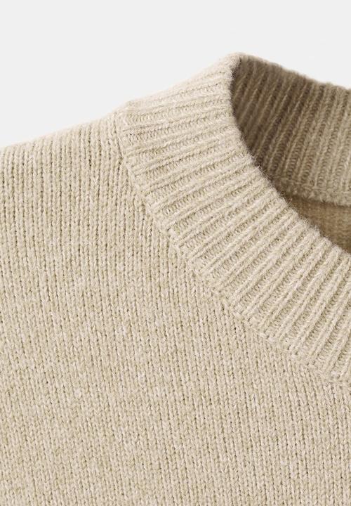 MANGO - Sweater marina - light/pastel gray