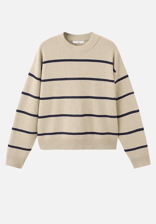 MANGO - Sweater marina - light/pastel gray