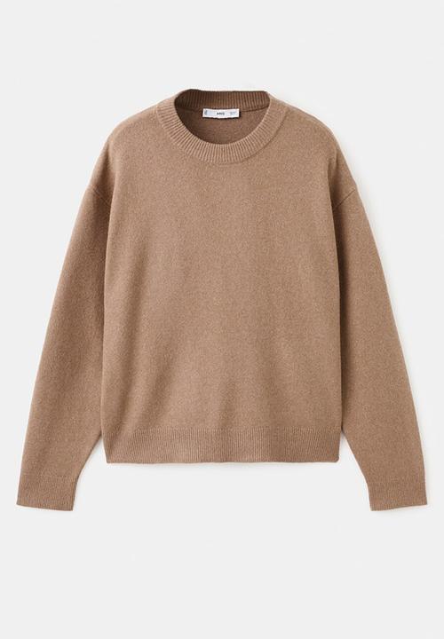 MANGO - Sweater mariano - medium brown