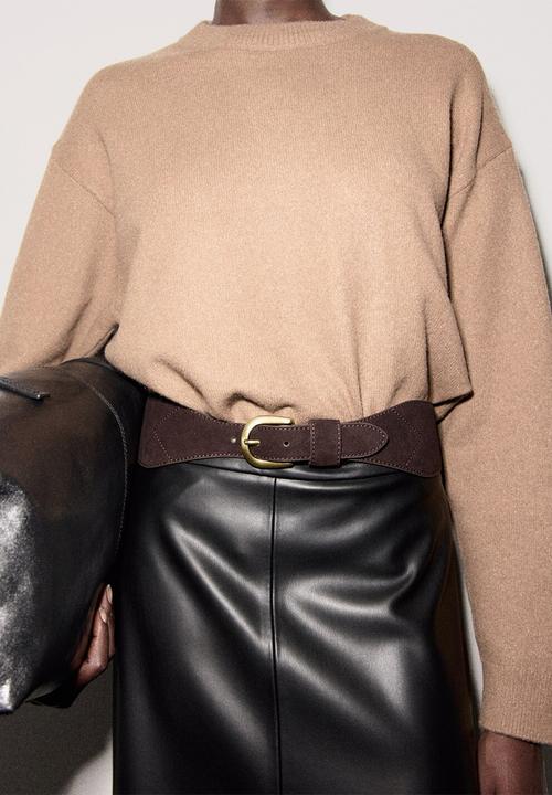 MANGO - Sweater mariano - medium brown
