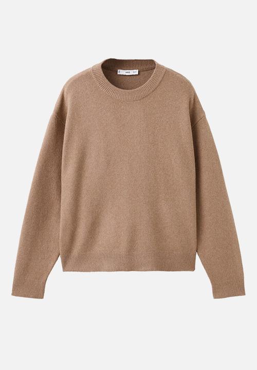 MANGO - Sweater mariano - medium brown