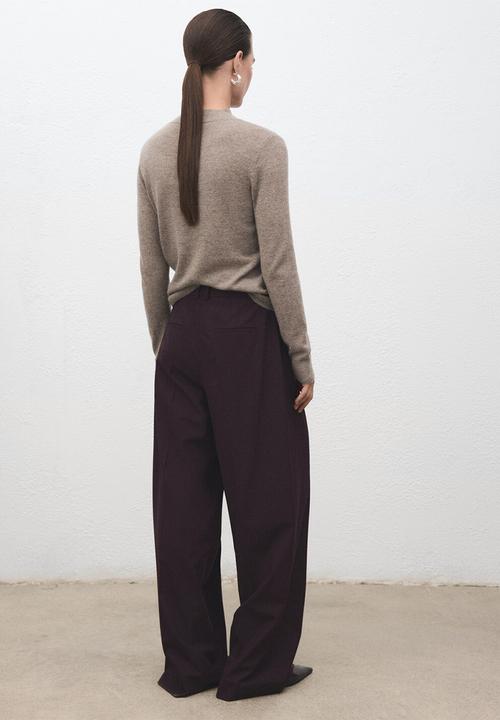 MANGO - Sweater bronco - light pastel gray