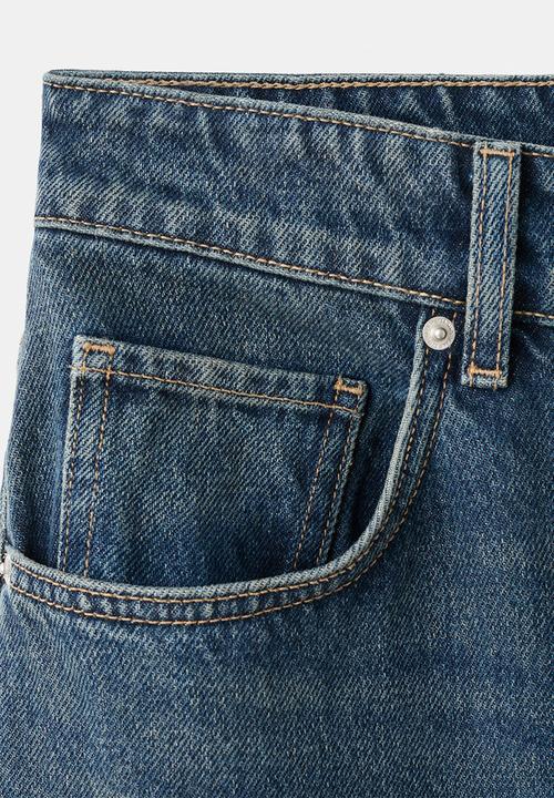 MANGO - Jeans danielle  -  open blue