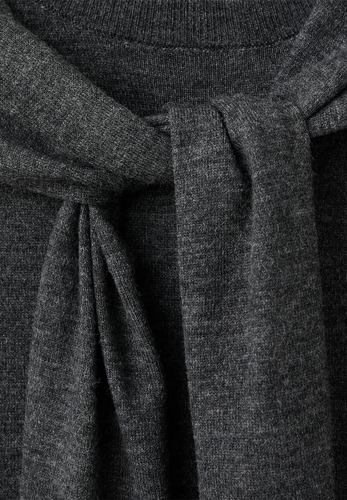 MANGO - Sweater academic - medium gray