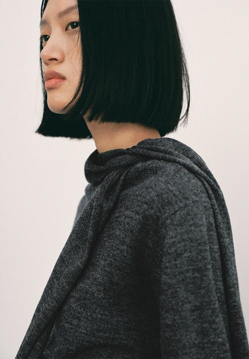 MANGO - Sweater academic - medium gray