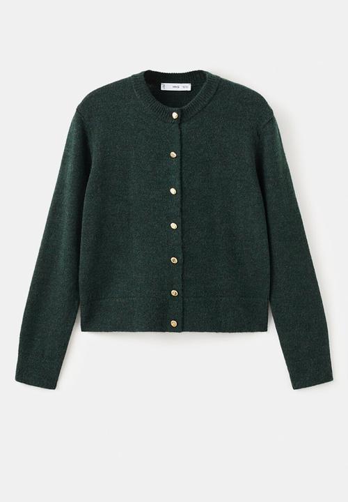 MANGO - Cardigan eliote - green