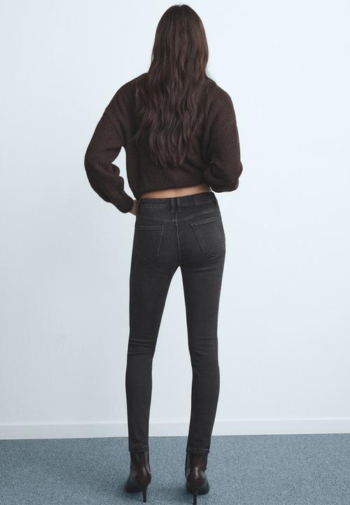 MANGO - Jeans Newisa  -  Open Grey