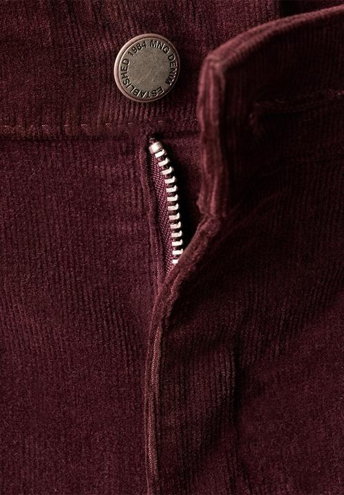 MANGO - Jeans jolenep - dark red