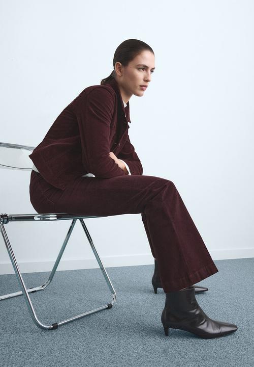 MANGO - Jeans jolenep - dark red