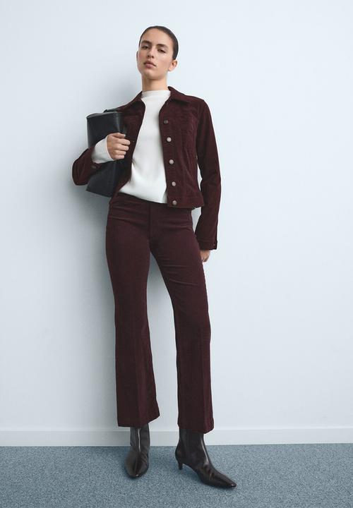 MANGO - Jeans jolenep - dark red