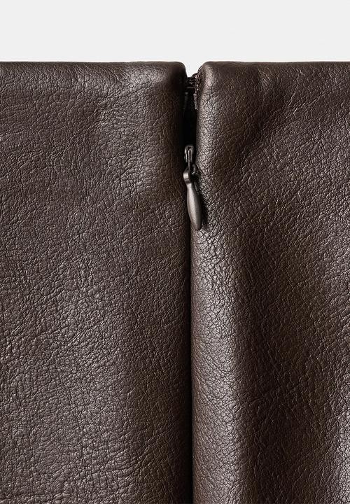 MANGO - Skirt sara - dark brown