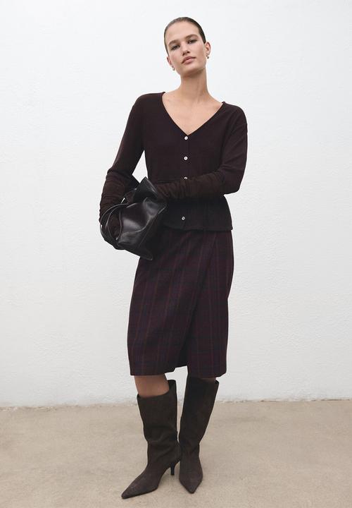 MANGO - Cardigan verona - brown