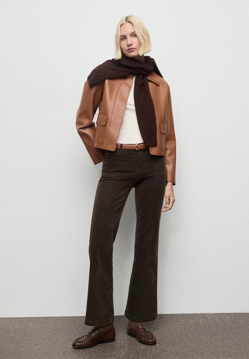 MANGO - Jeans jolenep - dark brown