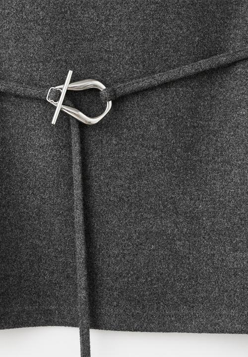 MANGO - Top ancona - medium gray