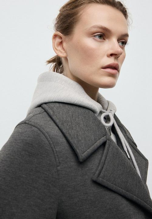 MANGO - Jacket nera - medium grey