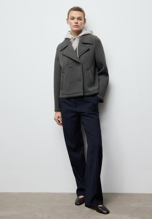 MANGO - Jacket nera - medium grey