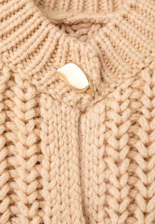 MANGO - Cardigan farina - light beige