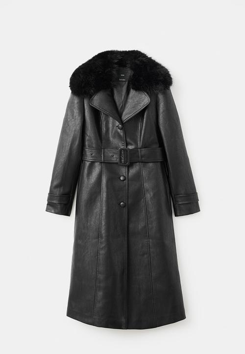 MANGO - Coat fernanda - black