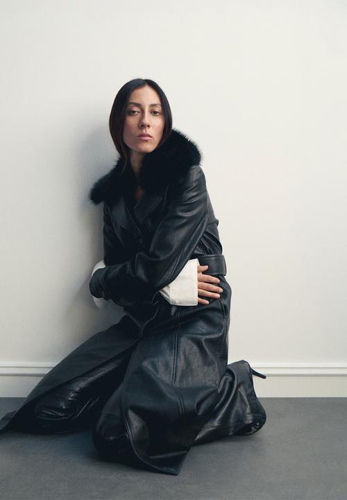 MANGO - Coat fernanda - black