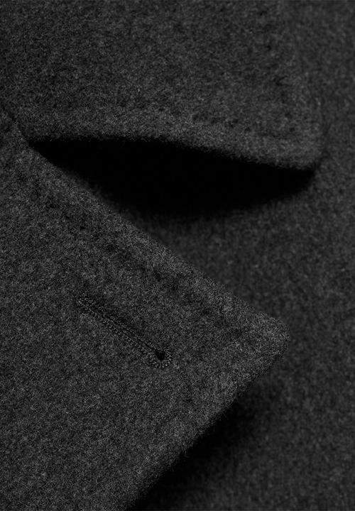 MANGO - Coat tinof - gray