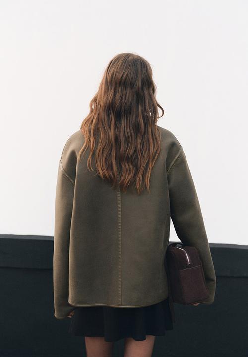 MANGO - Coat dune - beige/khaki