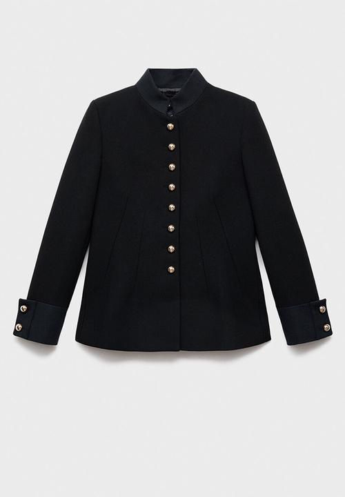 MANGO - Jacket oliver - black