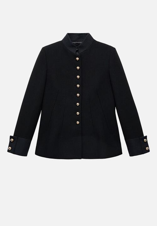 MANGO - Jacket oliver - black