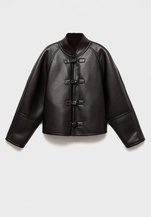 MANGO - Jacket chopin - black