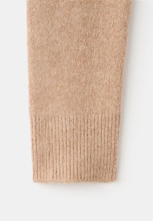 MANGO - Cardigan seedsun - medium brown