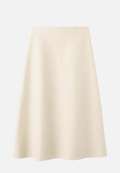 MANGO - Skirt penny - light beige