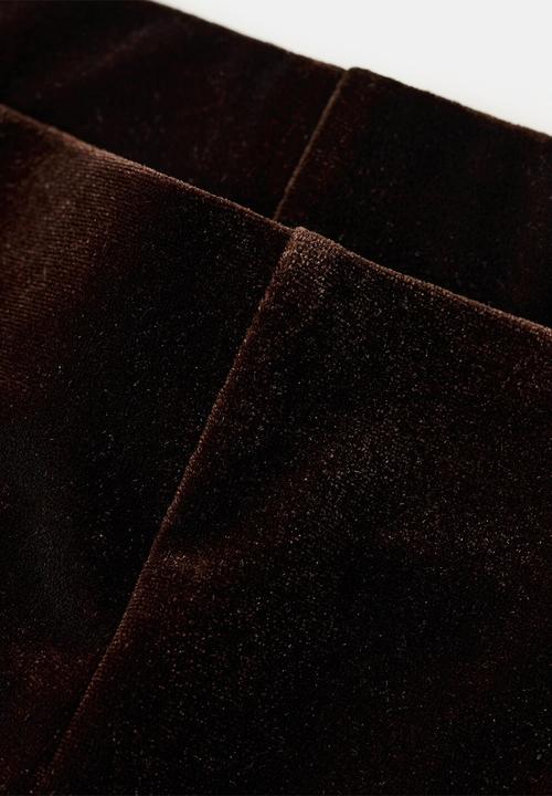 MANGO - Trousers xenphant - brown