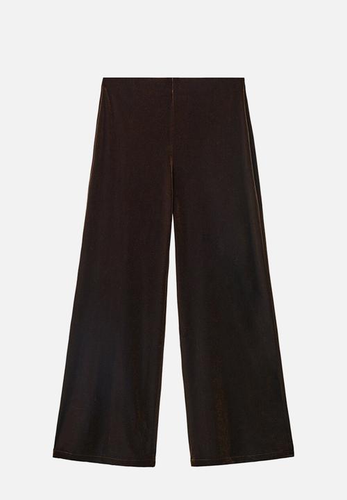 MANGO - Trousers xenphant - brown