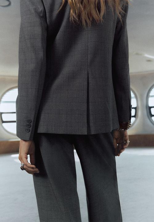 MANGO - Blazer teriyaki - grey