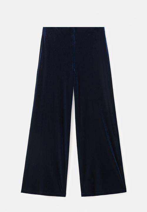 MANGO - Trousers xenphant - navy