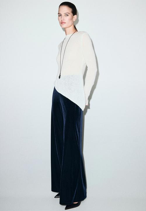 MANGO - Trousers xenphant - navy