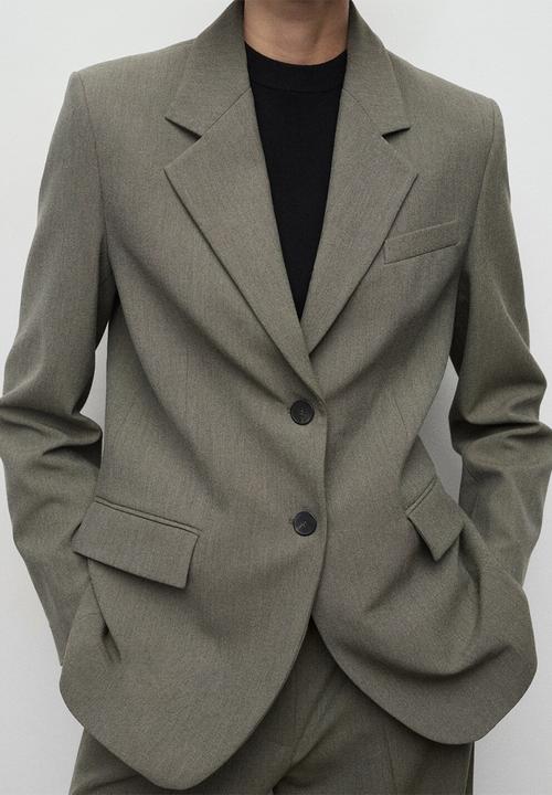 MANGO - Blazer napoli - green