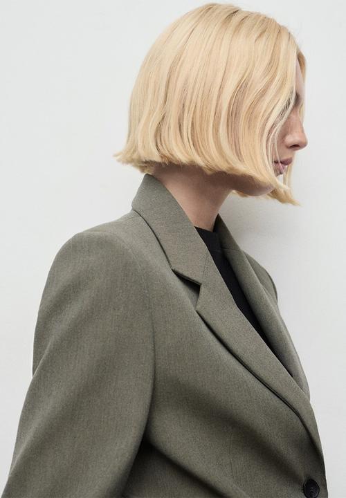 MANGO - Blazer napoli - green