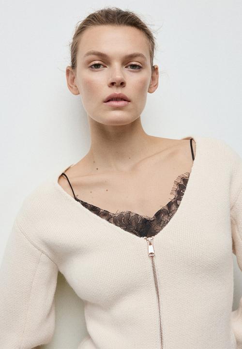MANGO - Jacket chillida - light beige