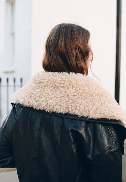 MANGO - Jacket geraldin - black