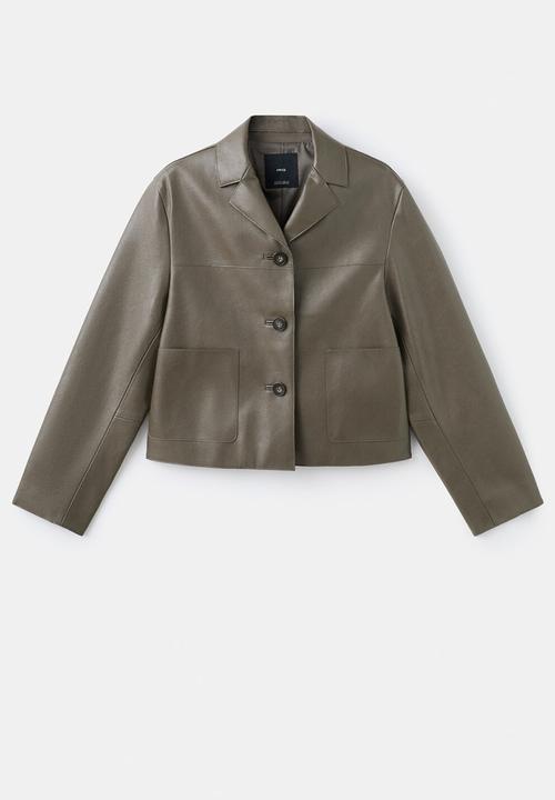 MANGO - Jacket sabi - dark green