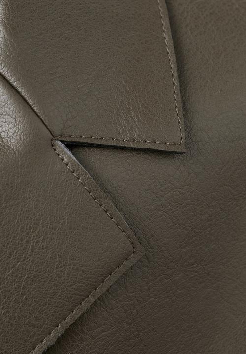 MANGO - Jacket sabi - dark green