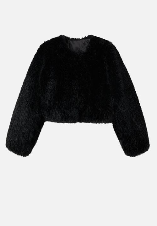 MANGO - Jacket boleta - black