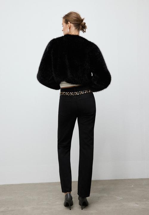 MANGO - Jacket boleta - black