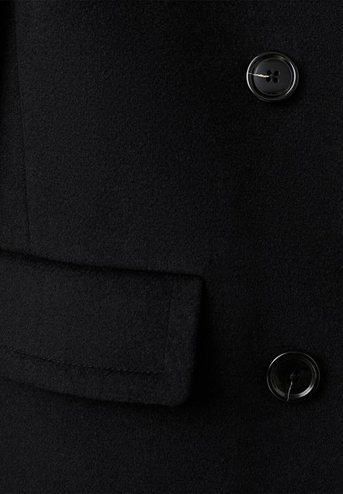 MANGO - Coat eye - black