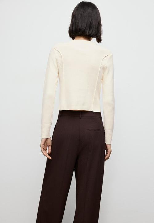 MANGO - Cardigan karen - light beige